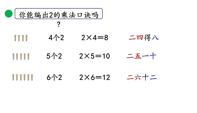 北师大版二年级数学上册课件 第五单元2.做家务第6页