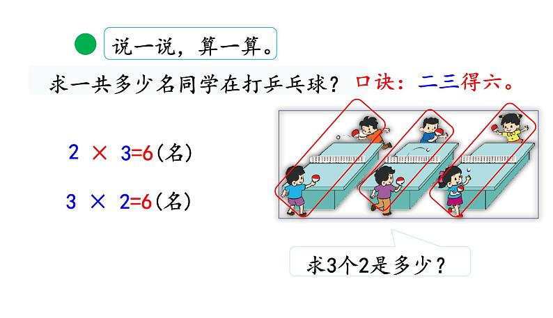 北师大版二年级数学上册课件 第五单元3.课间活动第4页