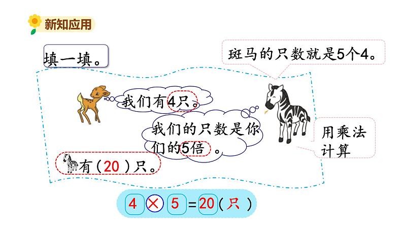 北师大版二年级数学上册课件 第七单元6.快乐的动物第二课时07