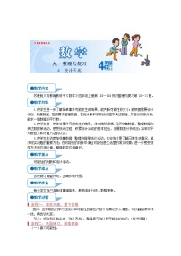 小学数学苏教版四年级上册四 统计表和条形统计图（一）第4课时教学设计