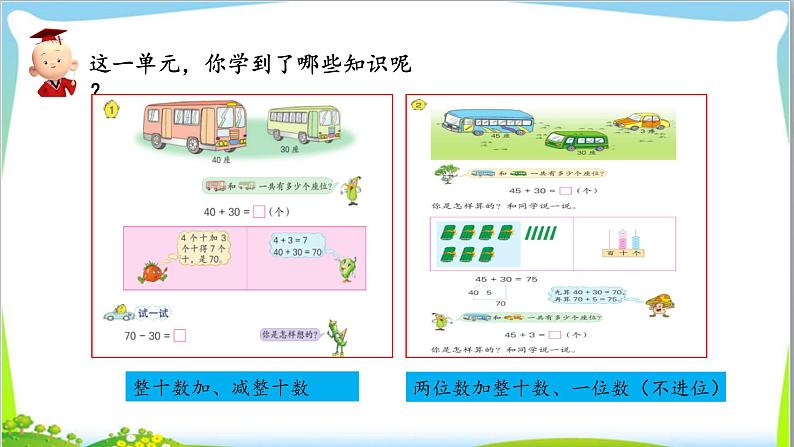 苏教版小学数学一年级(下册) 第四单元 第15课时  复习（1） 自主学习课件03