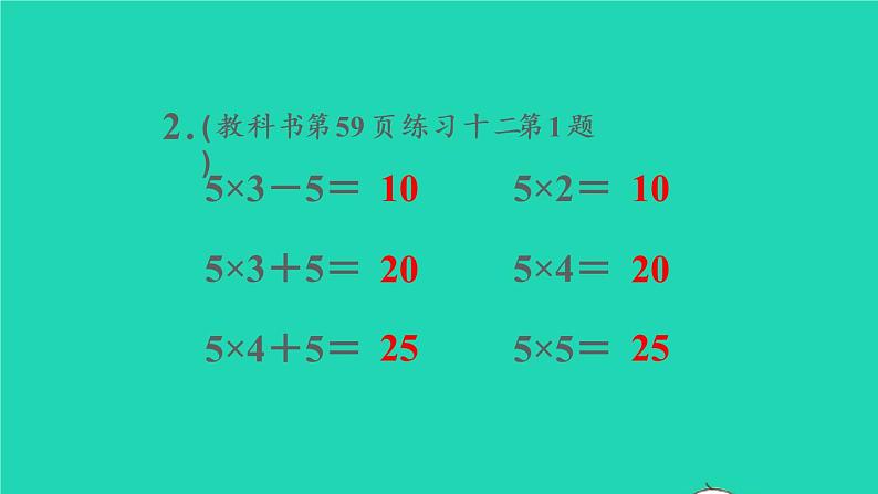 2022新人教版二年级数学上册4表内乘法一22_6的乘法口诀第4课时6的乘法口诀（教学课件+教学设计+教学反思）03