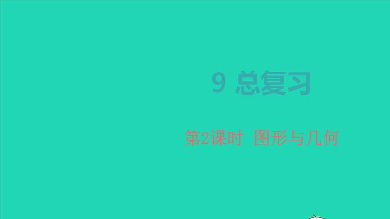 2022二年级数学上册9总复习第2课时图形与几何教学课件新人教版第1页