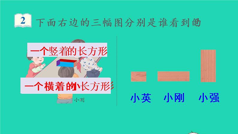 2022二年级数学上册5观察物体一教学课件新人教版第6页