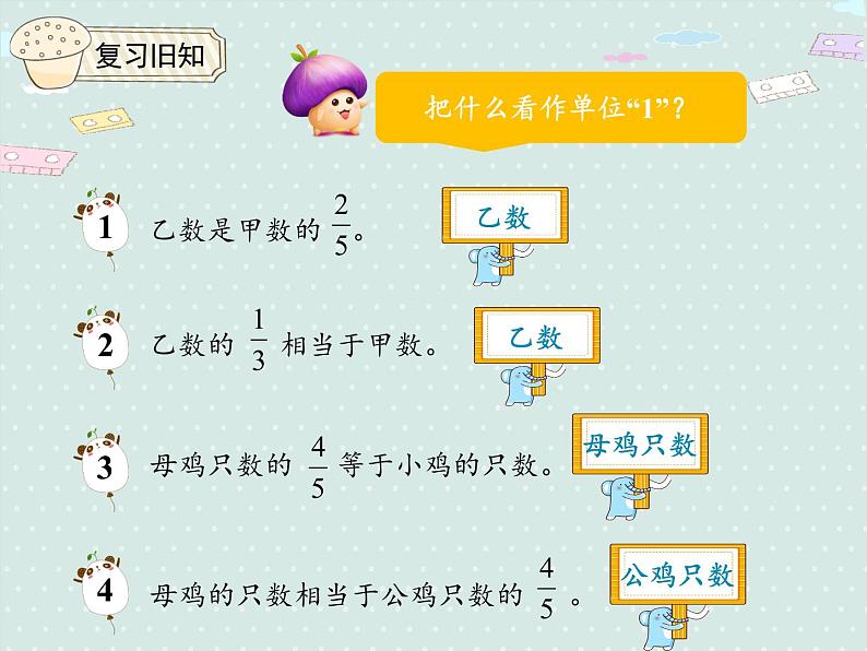 人教版6年级数学上册 1.8 解决问题（2）  PPT课件第3页