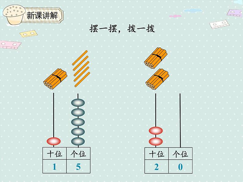 人教版1年级数学上册 6.3 计数器表示11~20 PPT课件06