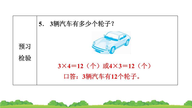 人教版小学数学二年级上册 第2节 2、3、4的乘法口诀 课件第8页