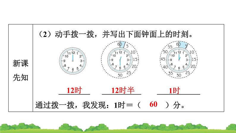 人教版小学数学二年级上册 7.认识时间 课件05