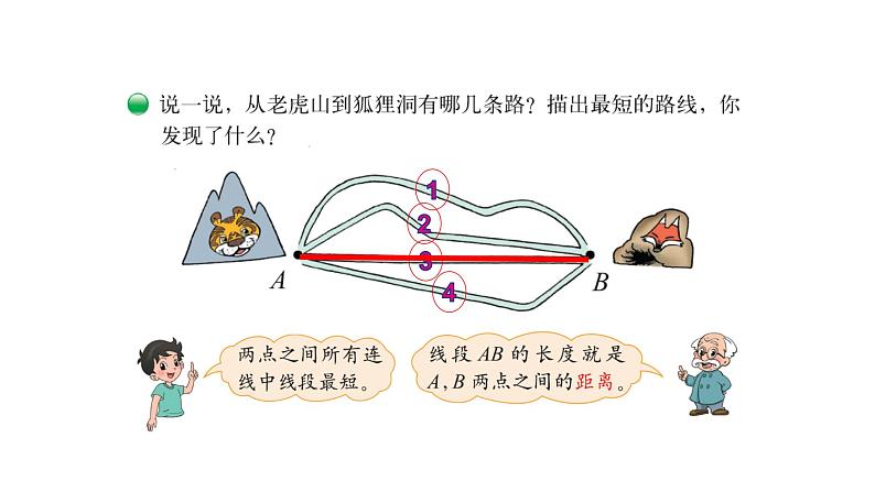 北师大版四年级数学上第二单元线与角第1课时 线的认识 教学课件08