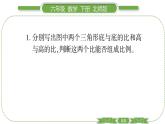 北师大版六年级数学下第二单元比例第 １ 课时　 比例的认识(１) 习题课件