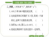 北师大版六年级数学下第二单元比例第 ８ 课时　 练习二(２) 习题课件