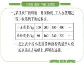北師大版六年級數(shù)學下第四單元正比例與反比例第 ５ 課時　 練習四 習題課件