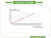 北師大版六年級數(shù)學下第四單元正比例與反比例第 ５ 課時　 練習四 習題課件
