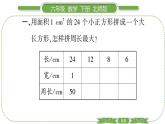 北師大版六年級(jí)數(shù)學(xué)下總復(fù)習(xí)第 ２ 課時(shí)　 解決問題的策略(２) 習(xí)題課件