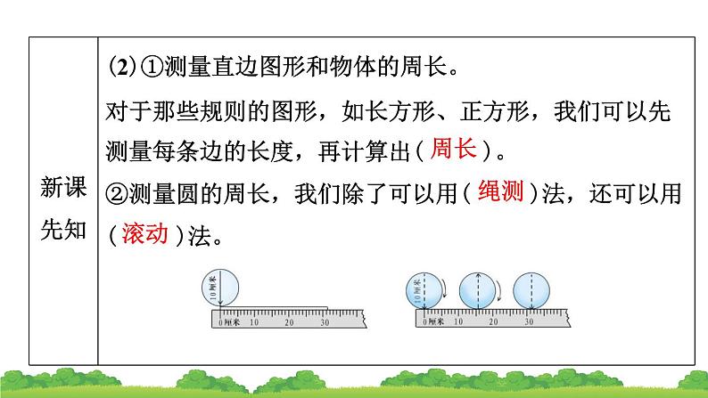 人教版 小学数学三年级上册 7.2 周长 作业课件05