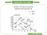 北師大版五年級(jí)下數(shù)學(xué)第八單元數(shù)據(jù)的表示和分析第 ７ 課時(shí)　 練習(xí)七(２) 習(xí)題課件