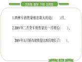 北師大版五年級(jí)下數(shù)學(xué)第八單元數(shù)據(jù)的表示和分析第 ７ 課時(shí)　 練習(xí)七(２) 習(xí)題課件