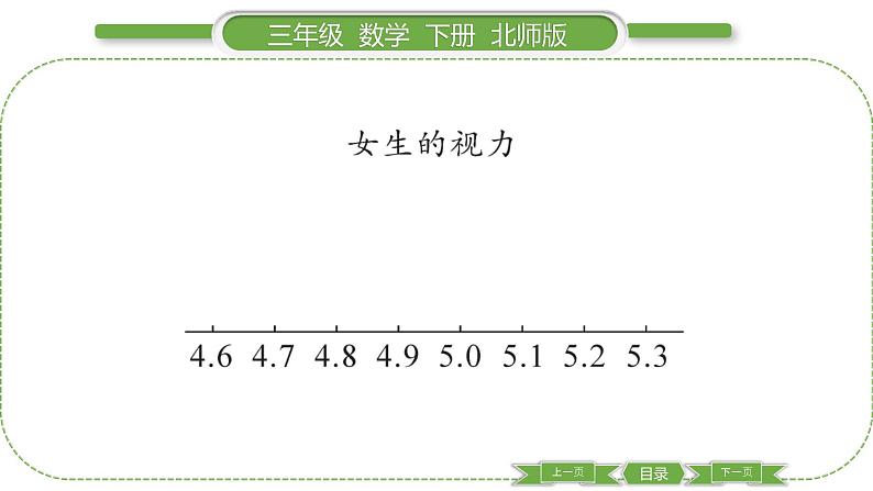 北师大版三年级数学下第七单元数据的整理和表示第 １ 课时　 小小鞋店习题课件06