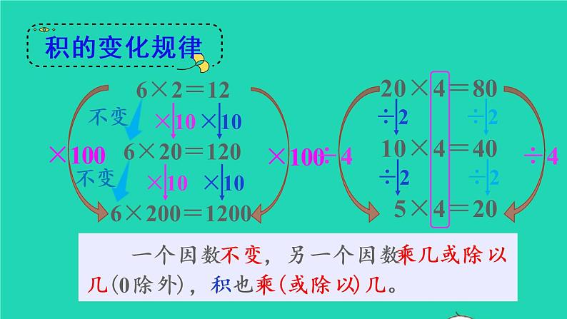 2022新人教版四年级数学上册4三位数乘两位数第6课时整理和复习（课件+教学设计+教学反思）06