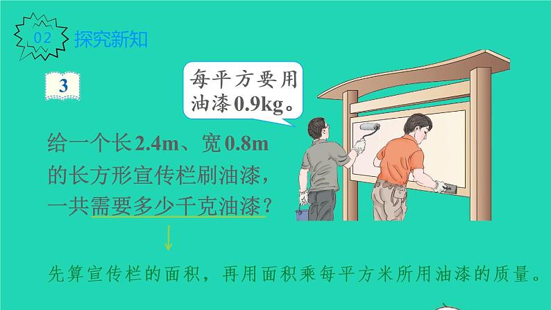 2022新人教版五年级数学上册1小数乘法第2课时小数乘小数（课件+教学设计+教学反思）04