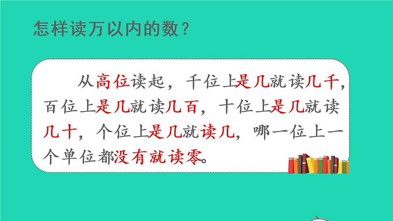 2022四年级数学上册1大数的认识第2课时亿以内数的读法教学课件新人教版第3页