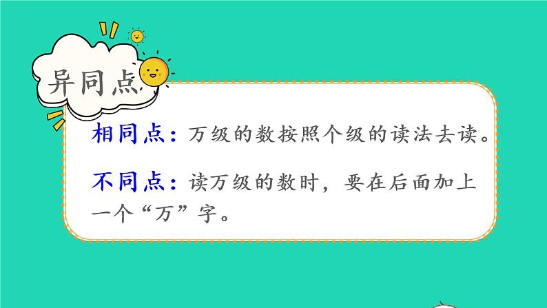 2022四年级数学上册1大数的认识第2课时亿以内数的读法教学课件新人教版第7页