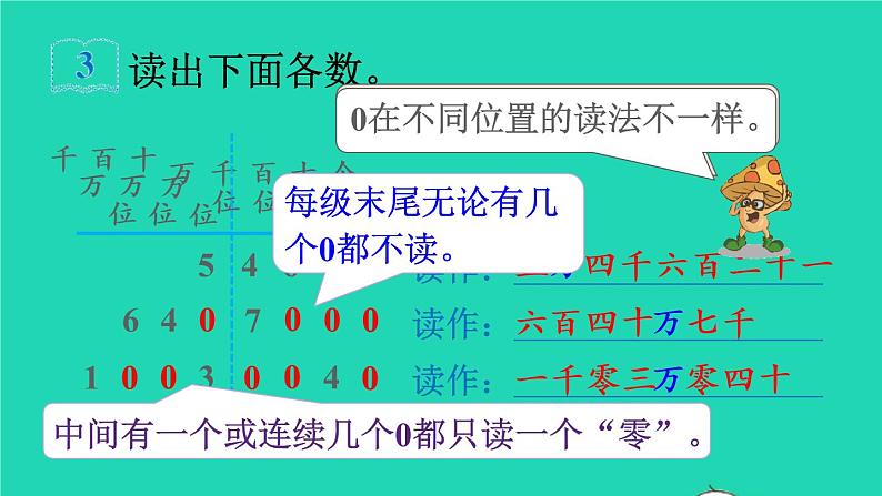 2022四年级数学上册1大数的认识第2课时亿以内数的读法教学课件新人教版第8页