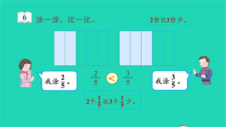 2022三年级数学上册8分数的初步认识1分数的初步认识第2课时几分之几教学课件新人教版第7页