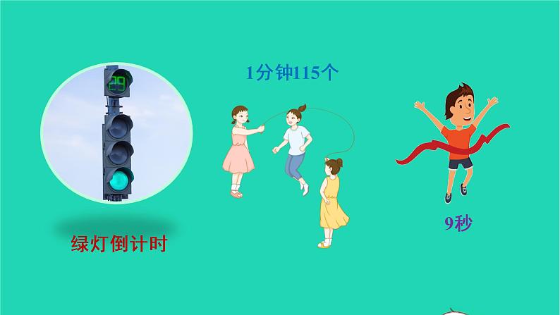 2022三年级数学上册1时分秒第1课时秒的认识教学课件新人教版第3页