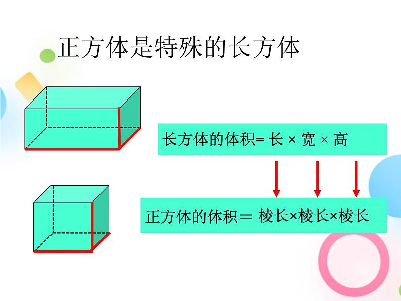 冀教版小学数学五年级下册《长方体和正方体的体积计算》PPT课件06