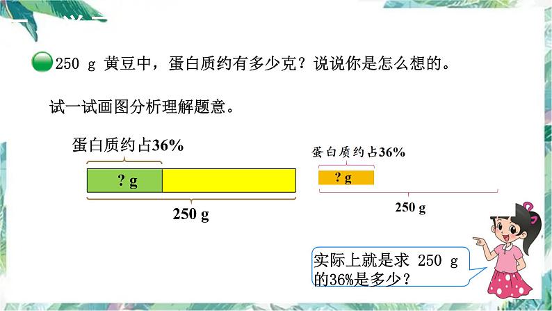 北师大版六年级数学上册课件-  营养含量 精品课件第4页