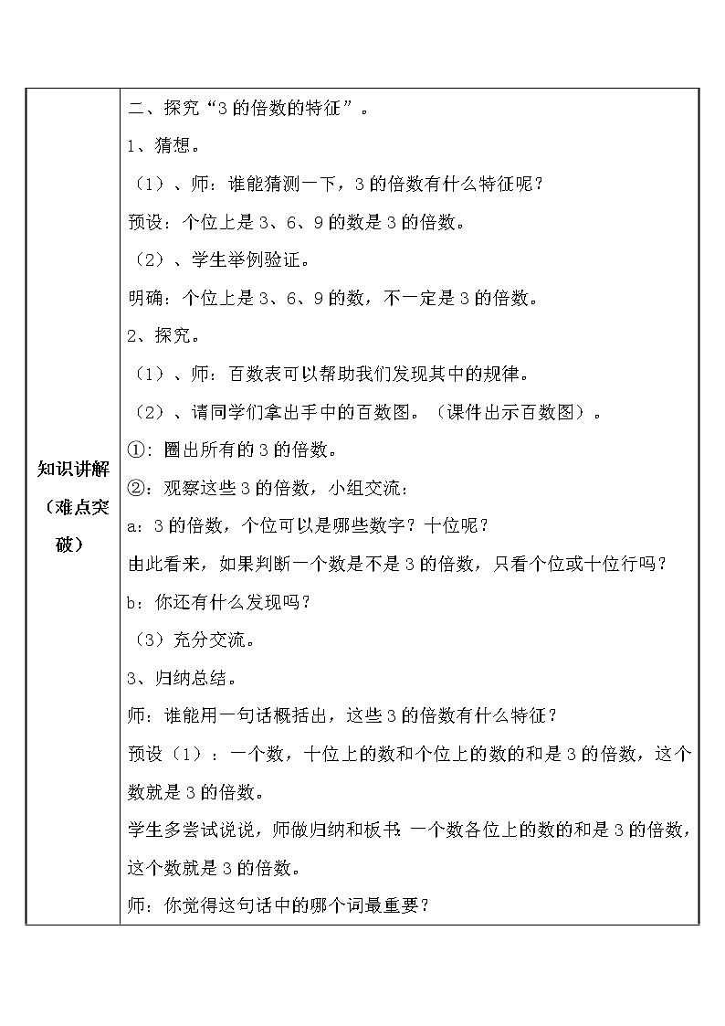 五年级数学下册教案：2因数与倍数2-2、5、3的倍数的特征(人教版) (6)第2页