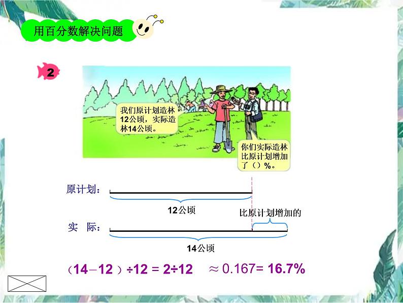 人教版 六年级上册 用百分数解决问题  优质课件第5页