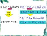 北师大版 六年级上册 百分数解决问题复习  优质课件