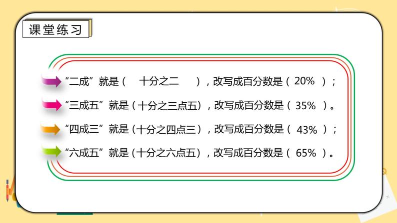 人教版小学数学六下2.2《成数》PPT课件（送教案+练习）08