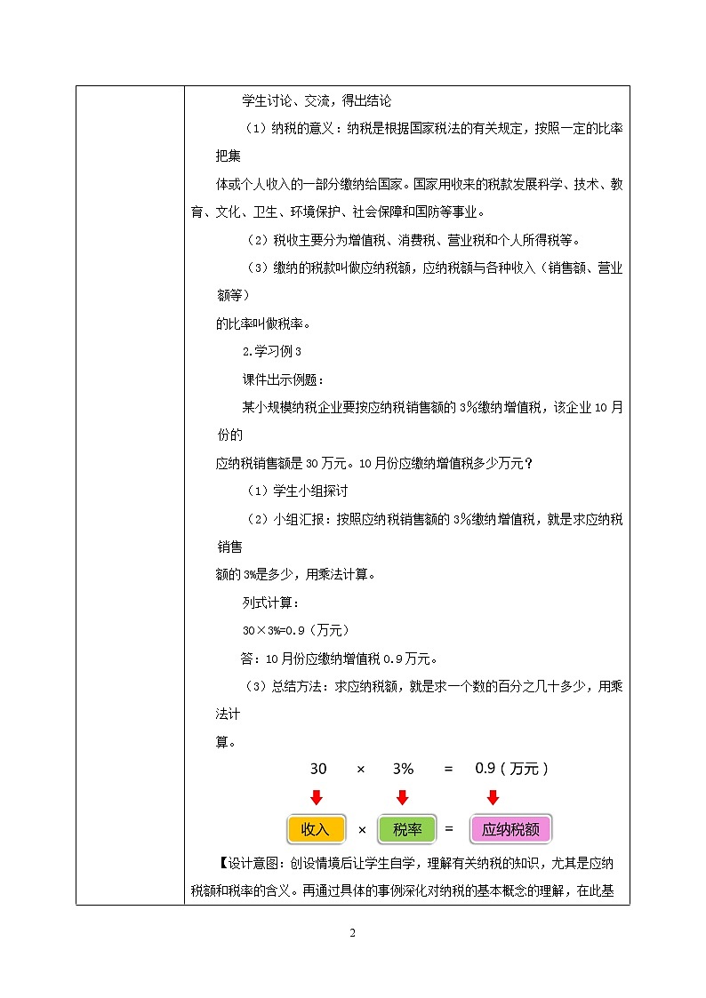 人教版小学数学六下2.3《税率》PPT课件（送教案+练习）02