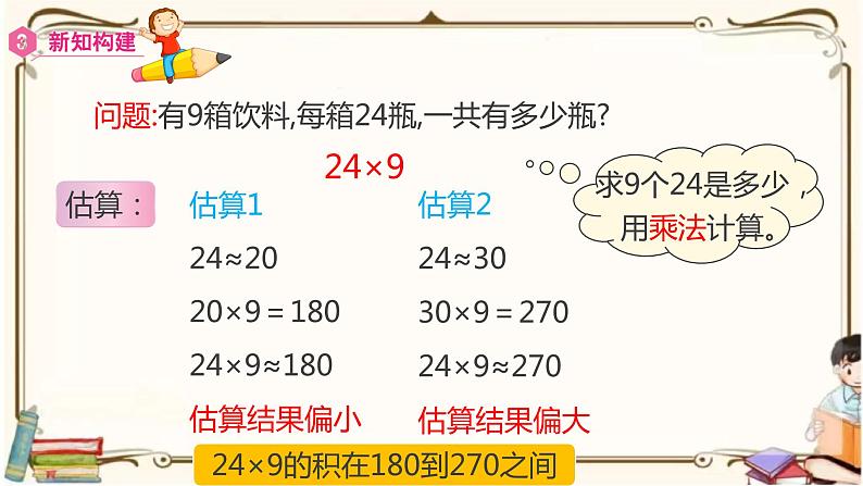 人教版数学三年级上册课件 第6单元 ：2.3  笔算乘法(连续进位)第7页