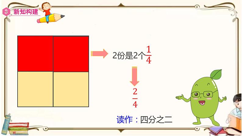 人教版数学三年级上册课件 第8单元 ：1.2  几分之几第8页