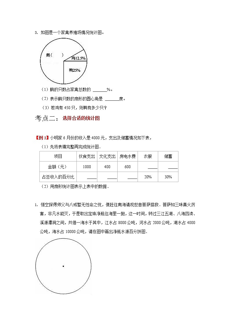 【重难点全掌握】人教版数学六年级上册 第7讲《统计》讲义（知识梳理+典型例题+举一反三+巩固提升）03
