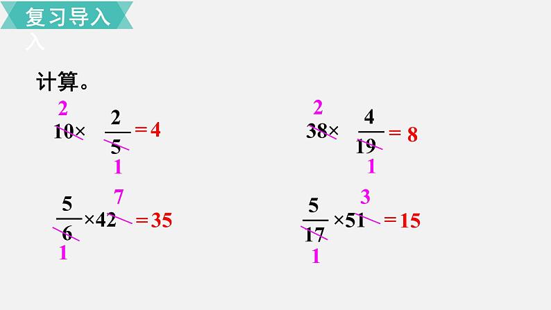 人教六数上第一单元第3课时  分数乘分数（1）课件02