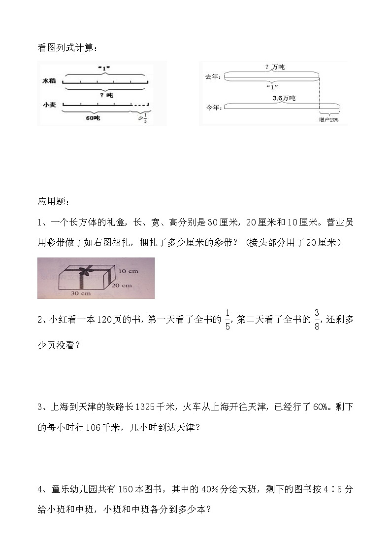 六年级下册数学试题 小升初综合练习培优提升思维拓展冲刺5 全国通用 无答案第2页
