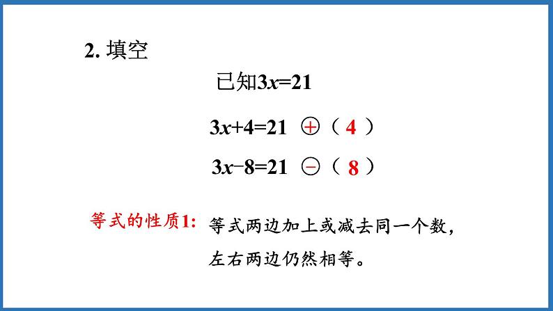 5.4 解方程（一）（课件）五年级上册数学人教版第3页