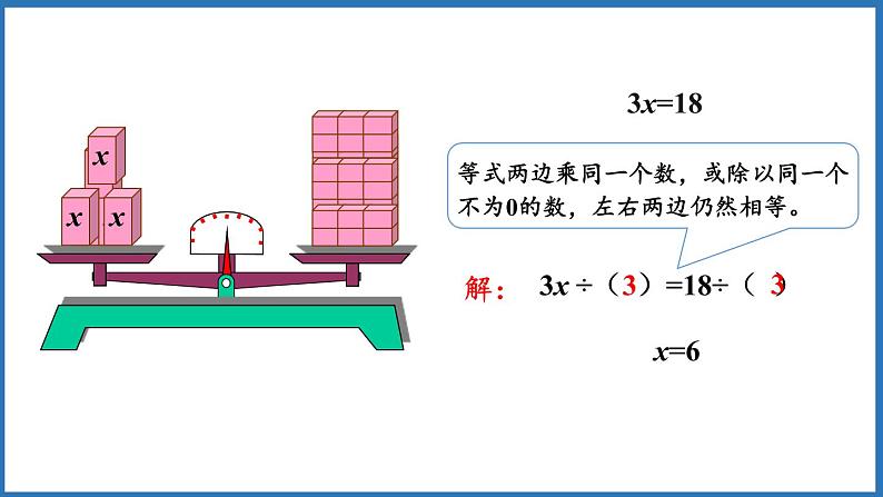 5.4 解方程（二）（课件）五年级上册数学人教版第5页