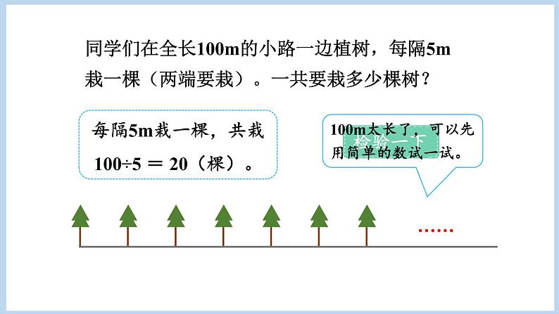 7.1.植树问题（一）（课件）五年级上册数学人教版（课件）五年级上册数学人教版05