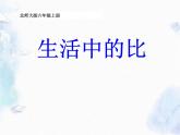 北师大版六年级上册 生活中的比 课件