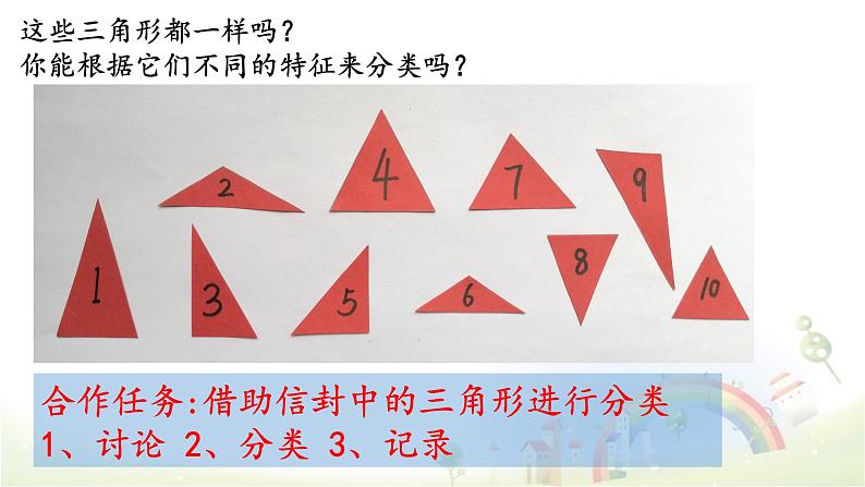 人教版四年级下册三角形的分类课件第3页