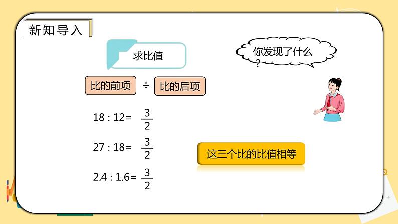 人教版小学数学六下4.1《比例的意义和基本性质》PPT课件（送教案+练习）02