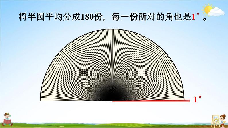 人教版四年级数学上册《3-2 角的度量》课堂教学课件PPT小学公开课08