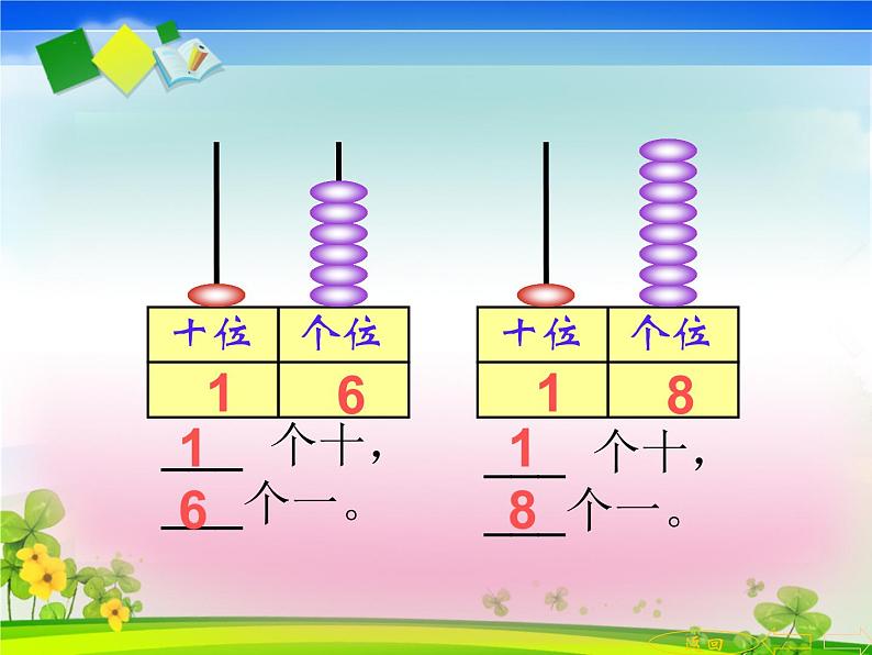 小学新人教版一年级上册数学期末总复习课件03