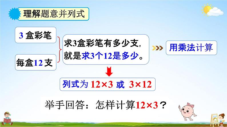 人教版三年级数学上册《6-2-1 多位数乘一位数（不进位）的笔算》课堂教学课件PPT小学公开课第6页